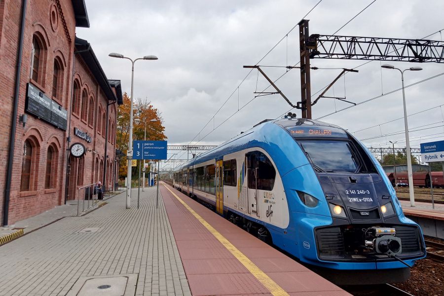 PLK planuje wydłużenie peronu na stacji Wodzisław Śląski